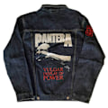 Miniatyrbild 2 av 2: Pantera Unisex Vuxen Vulgar Display Of Power Ryggtryck Tvättat Denim Blue L