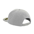 Miniatyrbild 2 av 3: Beechfield Original Flat Peak Snapback Cap One Size Grå/Grå Grey/Grey One Size