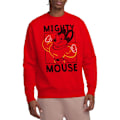 Miniatyrbild 5 av 5: Mighty Mouse Unisex Vuxen Break the Box Sweatshirt XXL Röd Red XXL