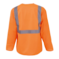 Miniatyrbild 2 av 2: Yoko Mens Executive Hi-Vis Långärmad Väst S Orange Orange S