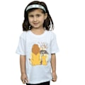 Miniatyrbild 2 av 3: Disney Girls The Lion King Min Pappa Är Kung Bomull T-shirt 7-8 White 7-8 Years