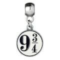 Miniatyrbild 3 av 5: Harry Potter Silver Plated Charms (Set med 4) One Size Silver Silver One Size
