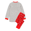 Miniatyrbild 2 av 6: Greta Gris Flickor Jul Pyjamas Set 12-18 Månader Röd/Grå Red/Grey 12-18 Months