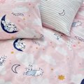 Miniatyrbild 6 av 6: Peter Rabbit Sleepy Head Påslakanset Enkelsäng Rosa Pink Single