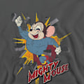 Miniatyrbild 3 av 5: Mighty Mouse Unisex Vuxen Break Through Sweatshirt XL Kolgrå Charcoal XL