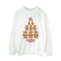 Miniatyrbild 1 av 3: Netflix Dam/Kvinnor Stranger Things Pepparkakströja 5X White 5XL