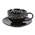 Miniatyrbild 2 av 3: Something Different Spådom Astrologi Tekopp One Size Black One Size