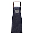 Miniatyrbild 1 av 2: Premier Unisex Vuxen Division Vaxad Look Faux Läder Denim Bi Indigo Denim One Size