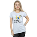 Miniatyrbild 2 av 5: Disney Dam/Kvinnor Goofy Tour De Goofy Bomull T-shirt M Sport Sports Grey M