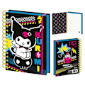 Miniatyrbild 2 av 2: Sanrio Punk Vibes Kuromi A5 Spiralbunden Anteckningsbok One Size Multico Multicoloured One Size