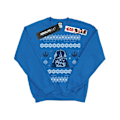 Miniatyrbild 1 av 3: Star Wars Herr Jul Darth Vader Fair Isle Sweatshirt 4XL R Royal Blue 4XL