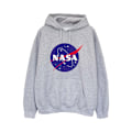Miniatyrbild 1 av 4: NASA Dam/Kvinnor Insignia Logo Hoodie L Heather Grey Heather Grey L