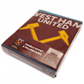 Miniatyrbild 3 av 6: West Ham United FC Vändbar Påslakan Set Enkelsäng Claret Röd Claret Red/Sky Blue Single
