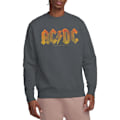 Miniatyrbild 5 av 5: AC/DC Unisex Vuxen Gradient Logo Sweatshirt M Kolgrå Charcoal M
