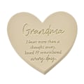 Miniatyrbild 2 av 3: Thoughts of You Minneshjärta för Grav - Mormor En S Cream One Size