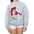 Miniatyrbild 3 av 5: Disney Princess Girls Ariel Pop Art Sweatshirt 5-6 år Sport Sports Grey 5-6 Years