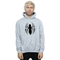 Miniatyrbild 3 av 4: Spider-Man Mens Ultimate Spider Logo Hoodie XL Sports Grey Sports Grey XL