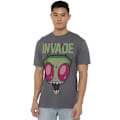 Miniatyrbild 5 av 5: Invader Zim Herr Invadera T-Shirt S Kolgrå Charcoal S