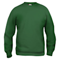 Miniatyrbild 1 av 4: Clique Unisex Vuxen Basic Rund Hals Sweatshirt XS Flaskgön Bottle Green XS