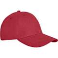 Miniatyrbild 2 av 4: Elevate Unisex Vuxen Davis 6-Panel Keps Storlek One Röd Red One Size