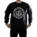 Miniatyrbild 3 av 5: Harry Potter Hufflepuff Seal Sweatshirt för män, M, svart Black M