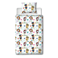 Miniatyrbild 2 av 2: Paw Patrol Splodge Påslakanset Enkelsäng Flerfärgad Multicoloured Single