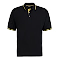 Miniatyrbild 1 av 2: Kustom Kit Herr St Mellion Klassisk Poloskjorta L Svart/Gul Black/Yellow L