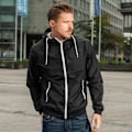 Miniatyrbild 5 av 5: Bygg ditt varumärke Herr Zip Up Wind Runner Jacka 3XL Svart/Svart Black/Black 3XL