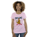 Miniatyrbild 2 av 3: Scooby Doo Dam/Kvinnor England Fotboll Bomull T-shirt XXL Ba Baby Pink XXL