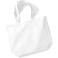 Miniatyrbild 1 av 2: Westford Mill Maxi Tote/Shopper Bag For Life One Size Vit White One Size