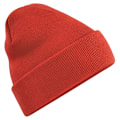 Miniatyrbild 1 av 2: Beechfield Unisex Vuxen Original Cuffed Beanie One Size Fire R Fire Red One Size