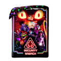Miniatyrbild 2 av 2: Five Nights At Freddys Security Breach Påslakan Set Enkelsäng B Black/Multicoloured Single