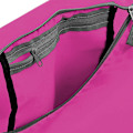 Miniatyrbild 2 av 3: BagBase Packaway Barrel Bag / Duffel Vattentålig Resväska Fuchsia One Size