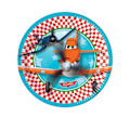 Miniatyrbild 1 av 2: Disney Planes Pappersfestplattor (Förpackning om 8) En Storlek Flerfärgad Multicoloured One Size