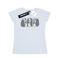 Miniatyrbild 1 av 3: Disney Dam/Kvinnor Lady Och Lufsen Lady Frames Bomull T-shirt White XXL
