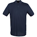 Miniatyrbild 1 av 3: Henbury Herr Modern Fit Bomull Pique Poloskjorta 4XL Oxford Navy Oxford Navy 4XL