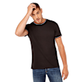 Miniatyrbild 3 av 3: Kustom Kit Herr Tipped Fashion T-Shirt XS Svart/Vit/Röd Black/White/Red XS