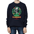 Miniatyrbild 3 av 5: National Lampoon's Christmas Vacation Boys Greyscale Clarkmas S Navy Blue 12-13 Years