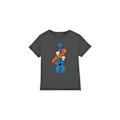 Miniatyrbild 1 av 4: Coco Barn/Barn Gitarr Med Döskallar T-Shirt 7-8 Charcoal 7-8 Years
