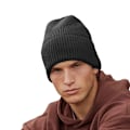 Miniatyrbild 3 av 3: Beechfield Cuffed Oversized Beanie One Size Charcoal Charcoal One Size