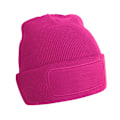 Miniatyrbild 1 av 2: Beechfield Unisex Vuxen Patch Mössa One Size Fuchsia Fuchsia One Size