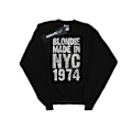Miniatyrbild 1 av 3: Blondie Dam/Kvinnor Punk NYC Sweatshirt XXL Svart Black XXL