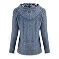 Miniatyrbild 2 av 2: Weird Fish Dam Hoodie med Full Zip Chicoa Macaroni för Kvinnor/Damer Storlek 20 UK Denim 20 UK