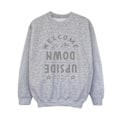 Miniatyrbild 1 av 3: Netflix Boys Stranger Things Welcome To Upside Down Sweatshirt Sports Grey 7-8 Years