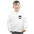 Miniatyrbild 2 av 3: Scooby Doo Pojkar Faux Pocket Sweatshirt 12-13 År Vit White 12-13 Years