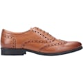 Miniatyrbild 2 av 4: Hush Puppies Oaken Brogue Snörskor i Läder för Herrar, Storlek 9 UK, Mörkbrun Dark Brown 9 UK