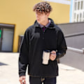 Miniatyrbild 3 av 3: Regatta Herr Thor Overhead Anti-Pill Fleece Top S Svart Black S