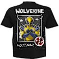 Miniatyrbild 2 av 2: Spiral Direct Unisex Vuxen Wolverine Sketches Deadpool T-Shirt Black XXL