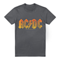 Miniatyrbild 1 av 5: AC/DC Herr Gradient Logo T-Shirt 4XL Gråmelerad Charcoal 4XL