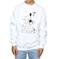 Miniatyrbild 3 av 5: 101 Dalmatiner Pojksstol Sweatshirt 5-6 År Vit White 5-6 Years